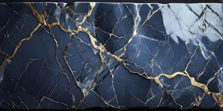 Luxury marble texture wallpaper background with opulent high gloss finish, AI generated