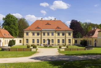 The baroque Königshain Castle is one of the two castles in the East Saxon municipality of