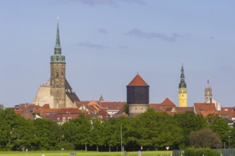 City view of Bautzen, Bautzen, Saxony, Germany, Europe