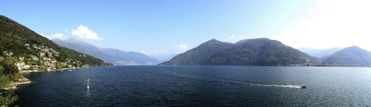 Panorama of Lake Maggiore