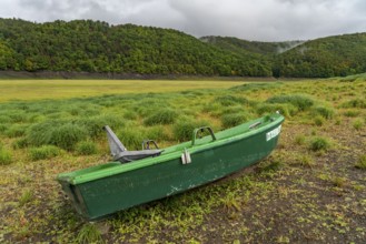 The Edersee, near Waldeck, the third largest reservoir in Germany, currently has only just under