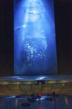 Plante Ozean exhibition in the Gasometer in Oberhausen, the world's oceans in their fragile beauty