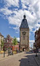 Altpörtel city gate, remnant of the medieval city fortifications, Speyer, Rhineland-Palatinate,