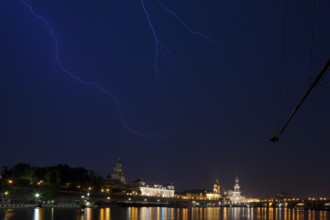 Thunderstorm over Dresden