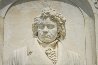 Ludwig van Beethoven, Beethoven-Haydn-Mozart monument, Tiergarten, Berlin, Germany, Europe