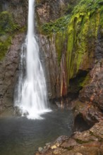 Catarata del Toro waterfall, long exposure, Alajuela province, Costa Rica, Central America