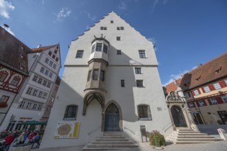 Town hall, 14th century, built, Marktplatz 1, Nördlingen, Bavaria, Germany, Europe