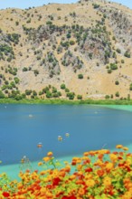 Lake Kournas, Georgioupolis, Chania, Crete, Greek Islands, Greece, Europe