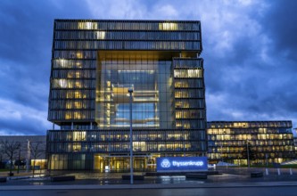 The Ruhr Tech Campus Essen, formerly the Thyssenkrupp Campus, headquarters of Thyssenkrupp,