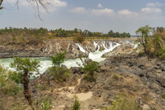 The Mekong Falls Nam Tok Khon Phapheng, Si Phan Don, Champasak Province, Laos, Asia