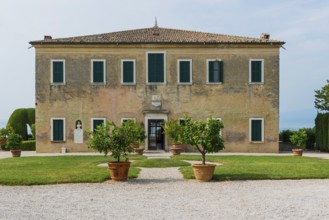 Villa San Viglio, country house, building, architecture, rural, estate, tourism, Lake Garda, Italy,