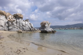 Kolymbithres Beach, near Naoussa, Paros Island, Cyclades, Greece, Europe