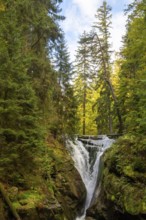 The Kochel Falls in Schreiberhau, Giant Mountains Poland