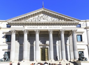 Palacio de las Cortes, Congreso de Los Diputados, Congress of Deputies, Houses of Parliament,