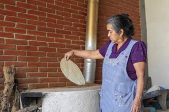 Teotitlan del Valle, Oaxaca, Mexico, Rural women in the Tlacolula Valley of Oaxaca benefit from a