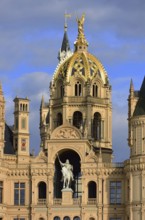 Europe, Germany, Mecklenburg-Western Pomerania, Schwerin, Schwerin Castle, built from 1845 to 1857