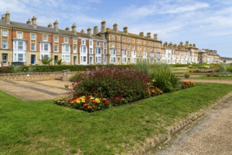 Historic buildings, Wellington Esplanade, Lowestoft, Suffolk, England, UK built 1853 architect J L