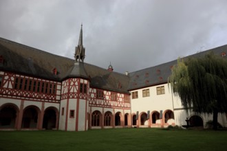 Eberbach Monastery, Erbach Monastery, former Cistercian abbey near Eltville am Rhein, Hesse,