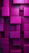 Abstract background composed of overlapping rectangles in various shades of magenta, AI generated