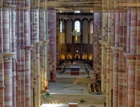 Imperial Cathedral, Speyer Cathedral, interior view, Speyer, Rhineland-Palatinate, Germany, Europe