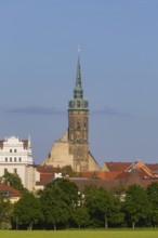 City view of Bautzen, Bautzen, Saxony, Germany, Europe