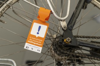 New bicycle car park at Amsterdam Central station, Stationsplein, space for around 7000 bicycles,