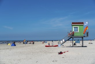 North Sea island of Langeoog, early summer, shortly after the first easing of the lockdown in the