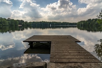 The Sechs-Seen-Platte, a local recreation area in the south of Duisburg, near the Wedau district, 6