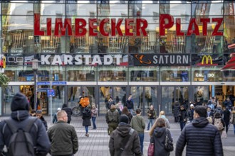 Galeria Kaufhof department stores' in Essen city centre, in the Limbecker Platz shopping centre, is