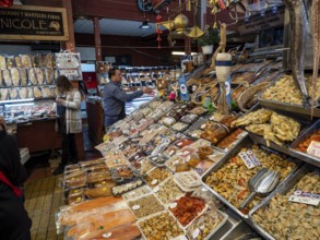 Fish market, Mercado Angelmo, Puerto Montt, Chile, South America