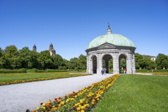 Diana Temple in the Hofgarten, Old Town, Munich, Upper Bavaria, Bavaria, Germany, Europe