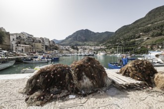 Harbour of Castellamare del Golfo, Sicily, Italy, Europe