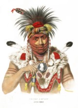 American Indian, Native American, Ne-Sou-A-Quoit, Chief of the Fox Tribe, United States of America,