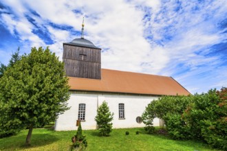 Wahrenberg village church, Aland, Saxony-Anhalt, Germany, Europe