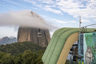 Cabelway Station III Sugar Loaf Mountain, Rio de Janeiro, Brazil, South America