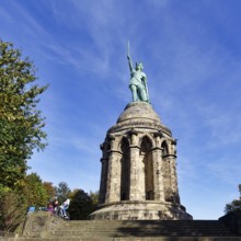 Hermannsdenkmal, tourist attraction, place of interest, Detmold, East Westphalia-Lippe, North