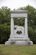 Higginsville, Missouri - The Confederate Cemetery at the Confederate Memorial State Historic Site.