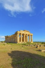 Temple of Hera or Temple E, Selinunte Archaeological Park, Selinunte, Trapani district, Sicily,