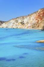 Fyriplaka beach, Milos Island, Cyclades Islands, Greece, Europe