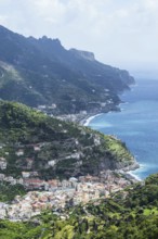 Minori and Maiori, Amalfi Coast, Salerno, Campania, Italy, Europe