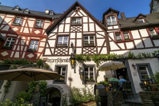 Gasthaus Winzerschänke in Beilstein, Rhineland-Palatinate, Germany, Europe