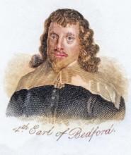 Francis Russell 4th Earl of Bedford 1593-1641 English nobleman from the book Crabbs Historical