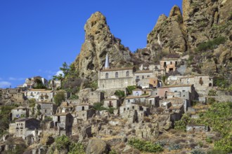 Ghost Town, Pentedattilo Village, Calabria, Italy, Europe