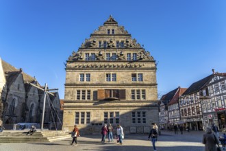 The wedding house in Hamelin, Lower Saxony, Germany, Europe