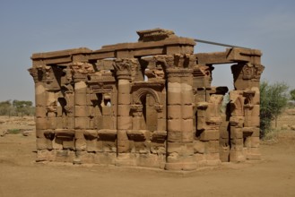 Hathor temple or Roman kiosk, Naga, Nubia, Nahr an-Nil, Sudan, Africa