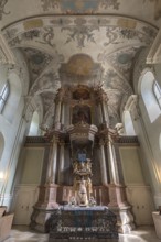 Alar room of the Evangelical Reformed Church, Erlangen, Middle Franconia, Bavaria, Germany, Europe