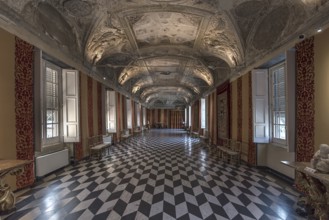 Ceiling fresco in The Golden Gallery, Villa del Principe, Palazzo di Andrea Doria, Piazza dei