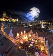 Meissen fireworks for the wine festival