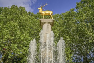 Fountain Zum Goldenen Hirschen, Rudolph Wilde Park, City Park, Schöneberg, Tempelhof-Schöneberg,