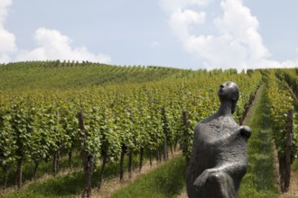 Sculpture on the Vineyard in Weinstadt Strümpfelbach Germany